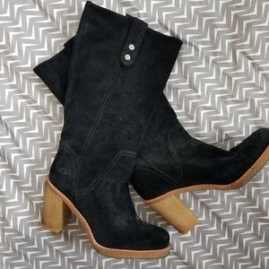 UGG suede knee-high boots